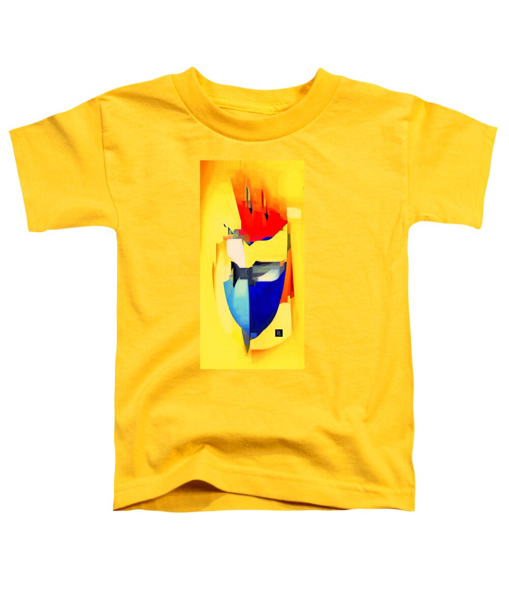 Art Toddler T-Shirt featuring the digital art Abstract Series IV #2 by Rafael Salazar