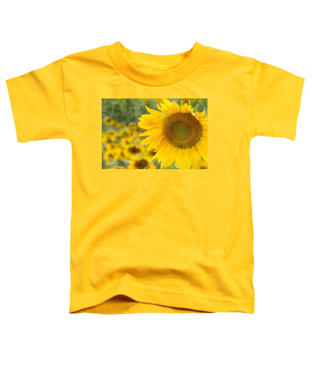 Landscape Toddler T-Shirt featuring the photograph Sunflower #2 by Joye Ardyn Durham