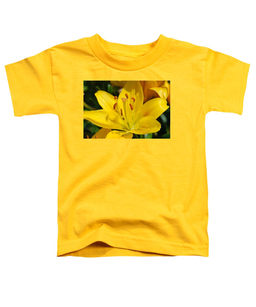 Lilly Toddler T-Shirt featuring the photograph This Lilly is for Joyce by Kathy Paynter