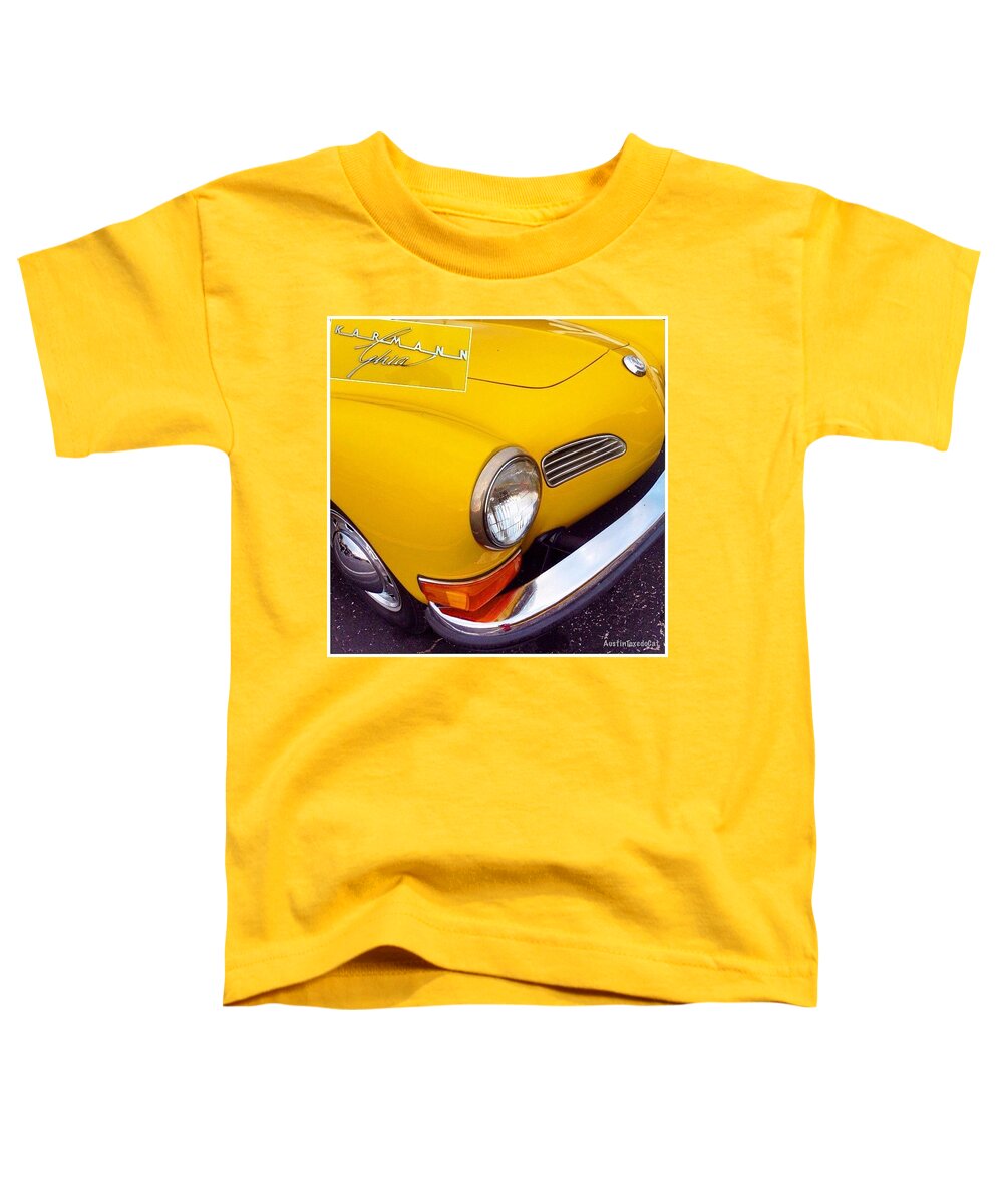 Sportscar Toddler T-Shirt featuring the photograph Spotted This #car Today While #1 by Austin Tuxedo Cat