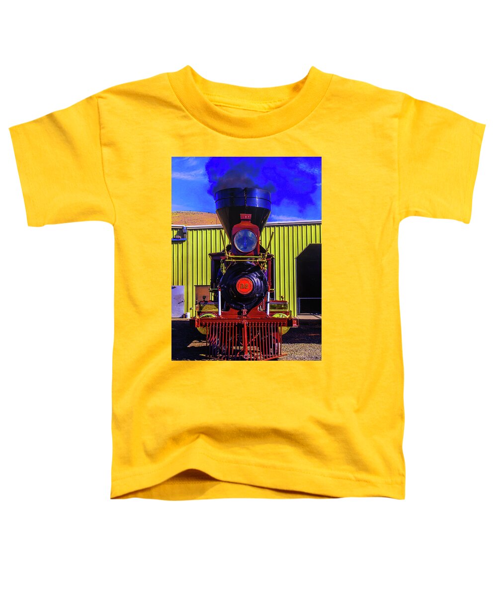 Virgina & Truckee Toddler T-Shirt featuring the photograph 22 Fired Up To Go by Garry Gay
