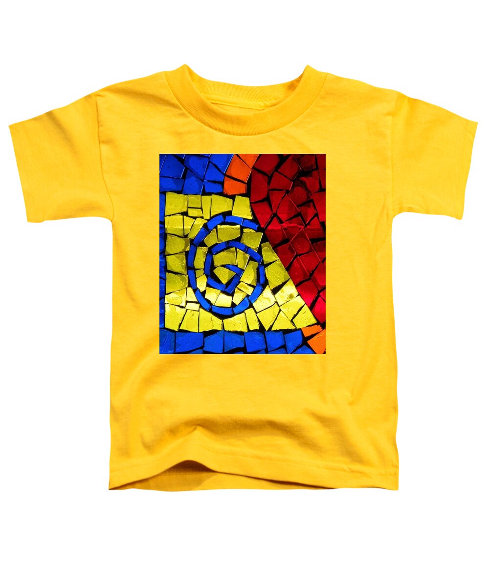 Stained Glass Toddler T-Shirt featuring the photograph Chapel of Love by Kerry Obrist