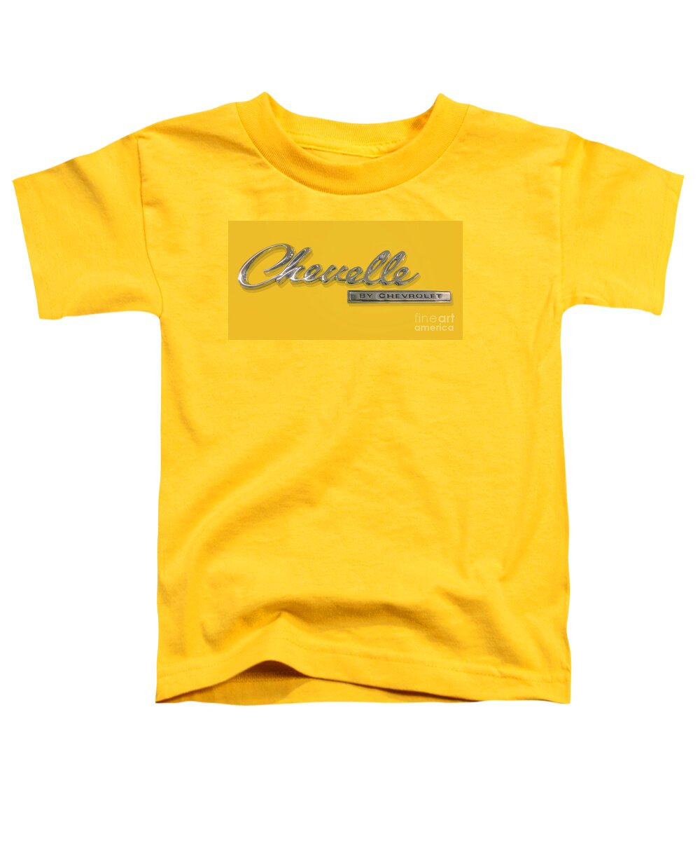 Chevelle Toddler T-Shirt featuring the photograph Chevelle by Arttography LLC