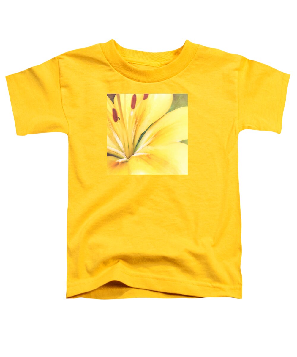 Blossom Toddler T-Shirt featuring the photograph Citrine Blossom by Sand And Chi