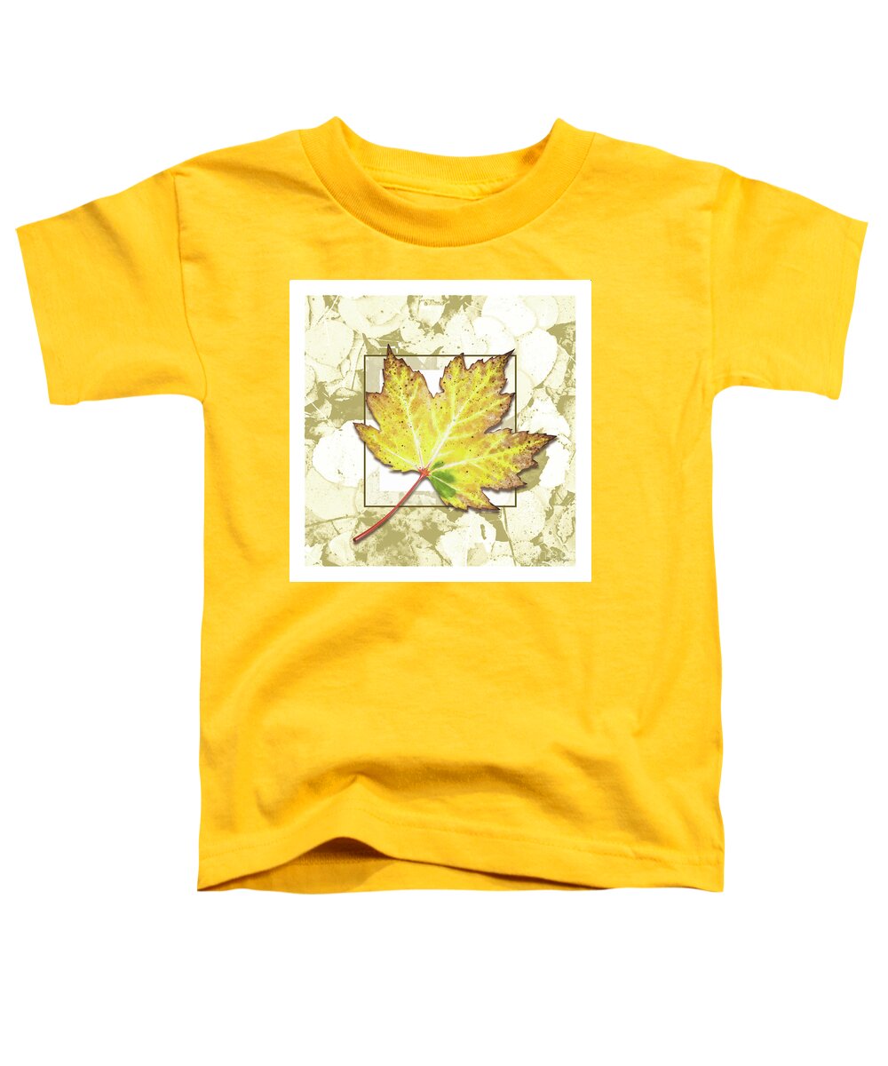 Jon Q Wright Toddler T-Shirt featuring the painting Fall Gold by Jon Q Wright