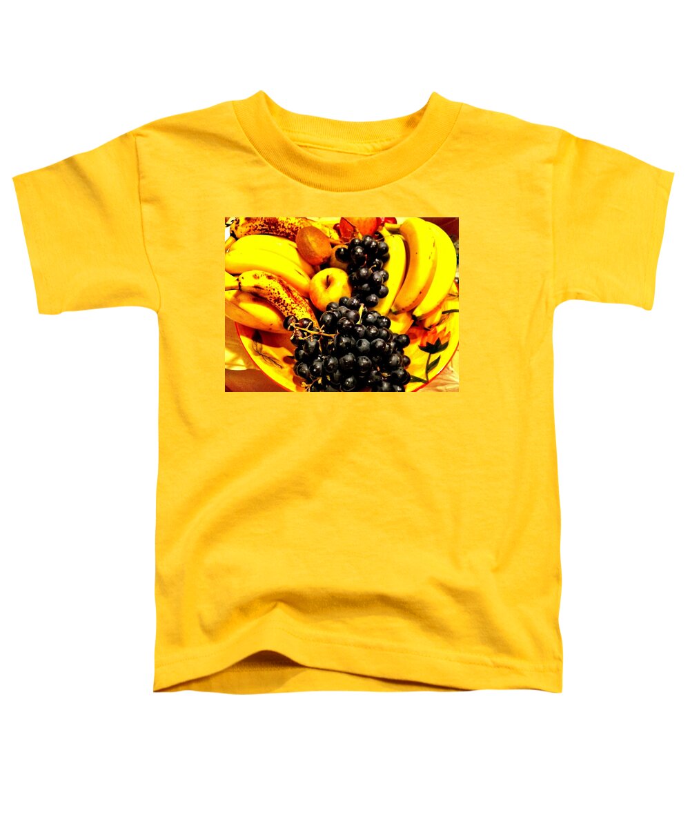 Fruits Toddler T-Shirt featuring the photograph Fruit basket by Carlos Avila