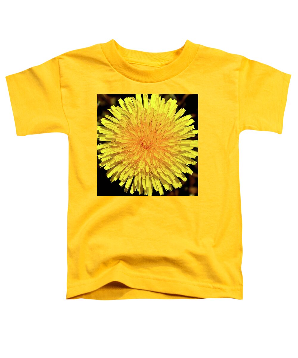 Dandelion Toddler T-Shirt featuring the photograph Just A Weed by Mark Fuller