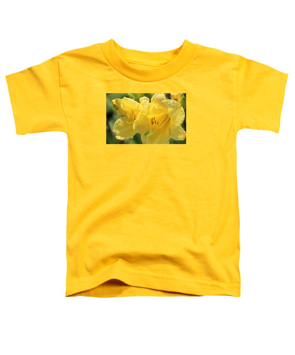 Yellow Toddler T-Shirt featuring the photograph Nature's Beauty 45 by Deena Withycombe