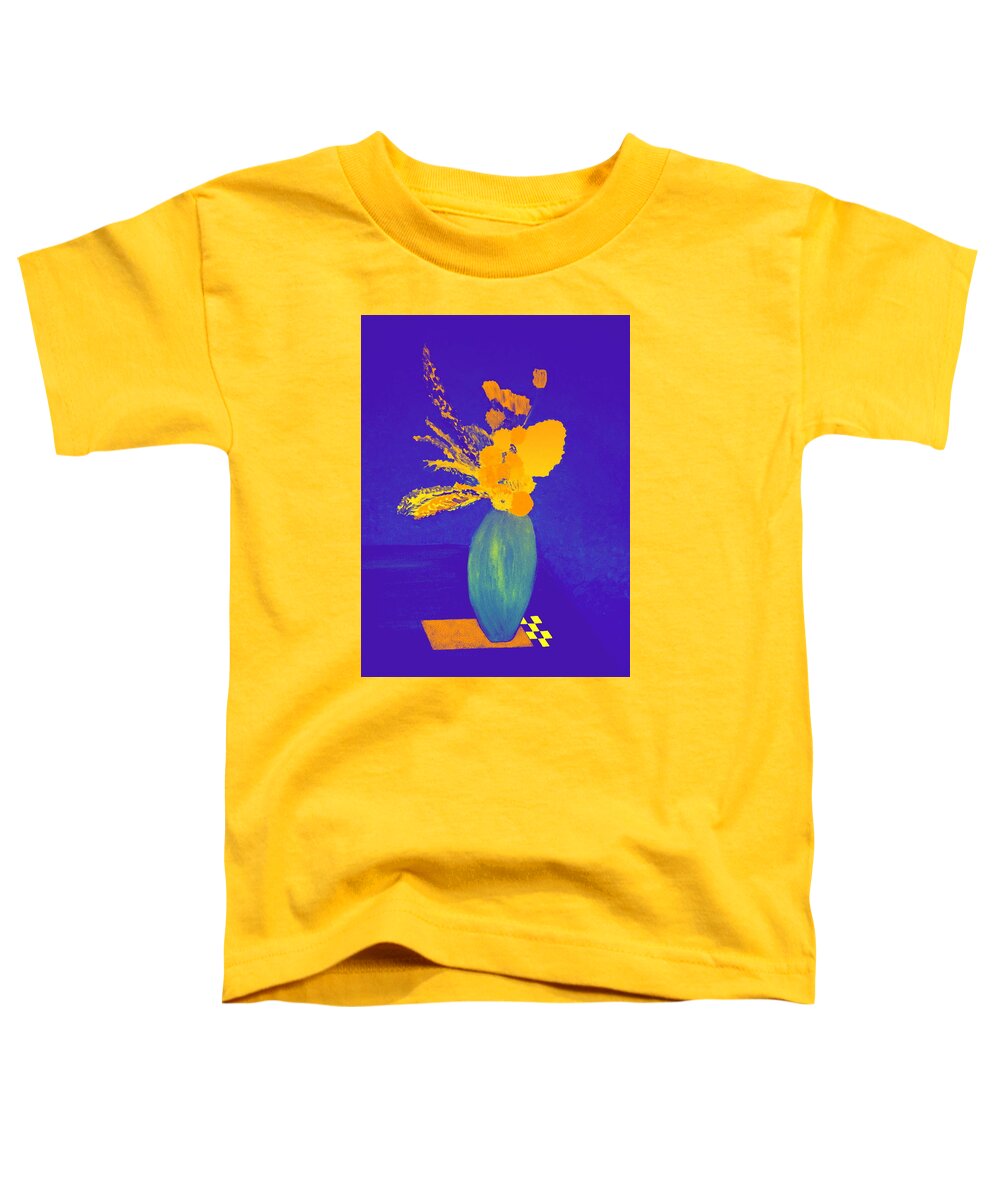 Vase Toddler T-Shirt featuring the painting Pablo's Vase by Bill OConnor