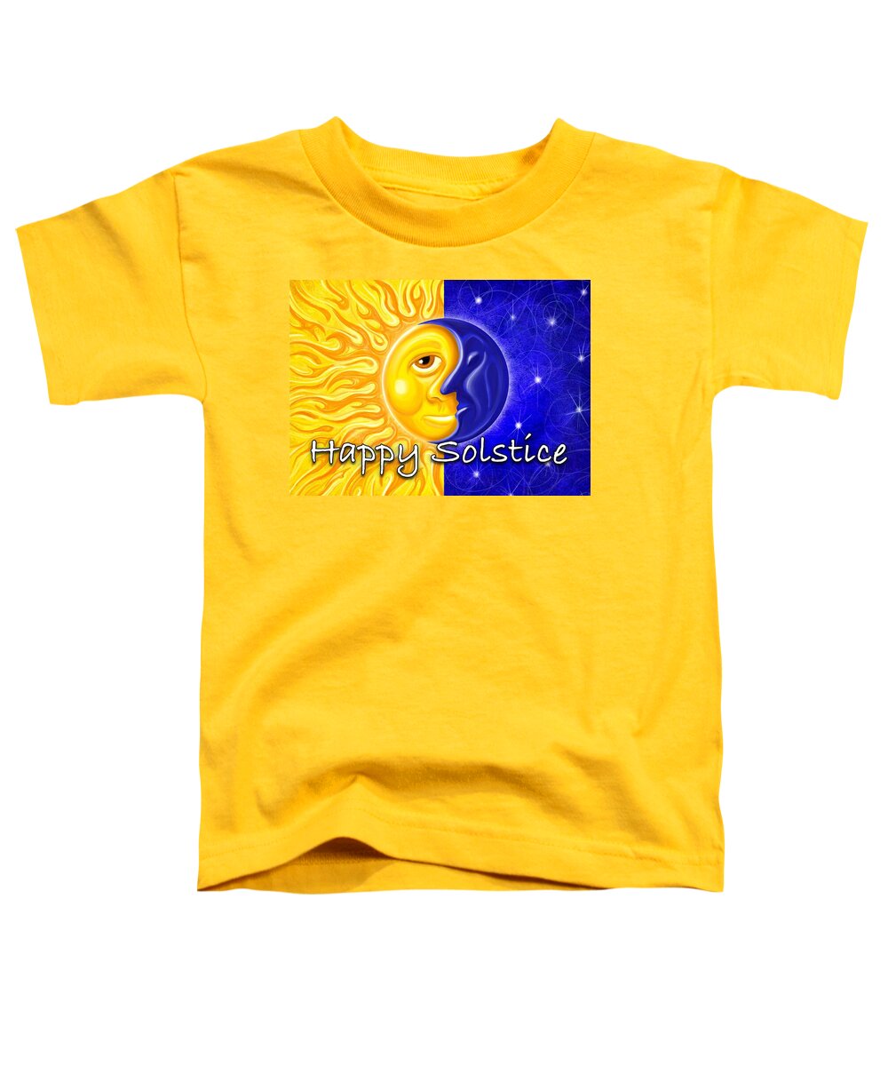 Solstice Toddler T-Shirt featuring the digital art Solstice by David Kyte