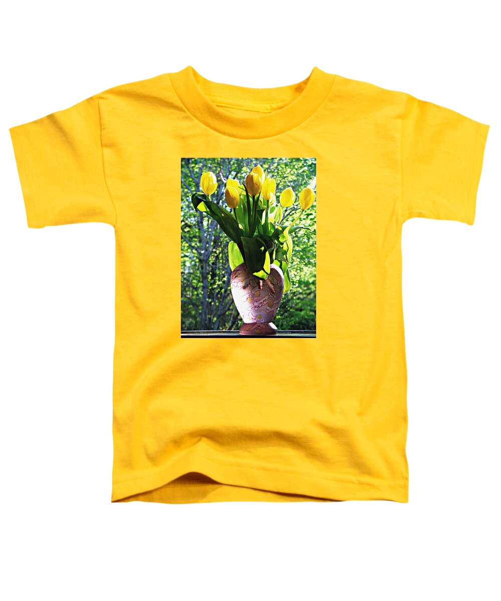 Spring Toddler T-Shirt featuring the photograph Spring by Joy Nichols