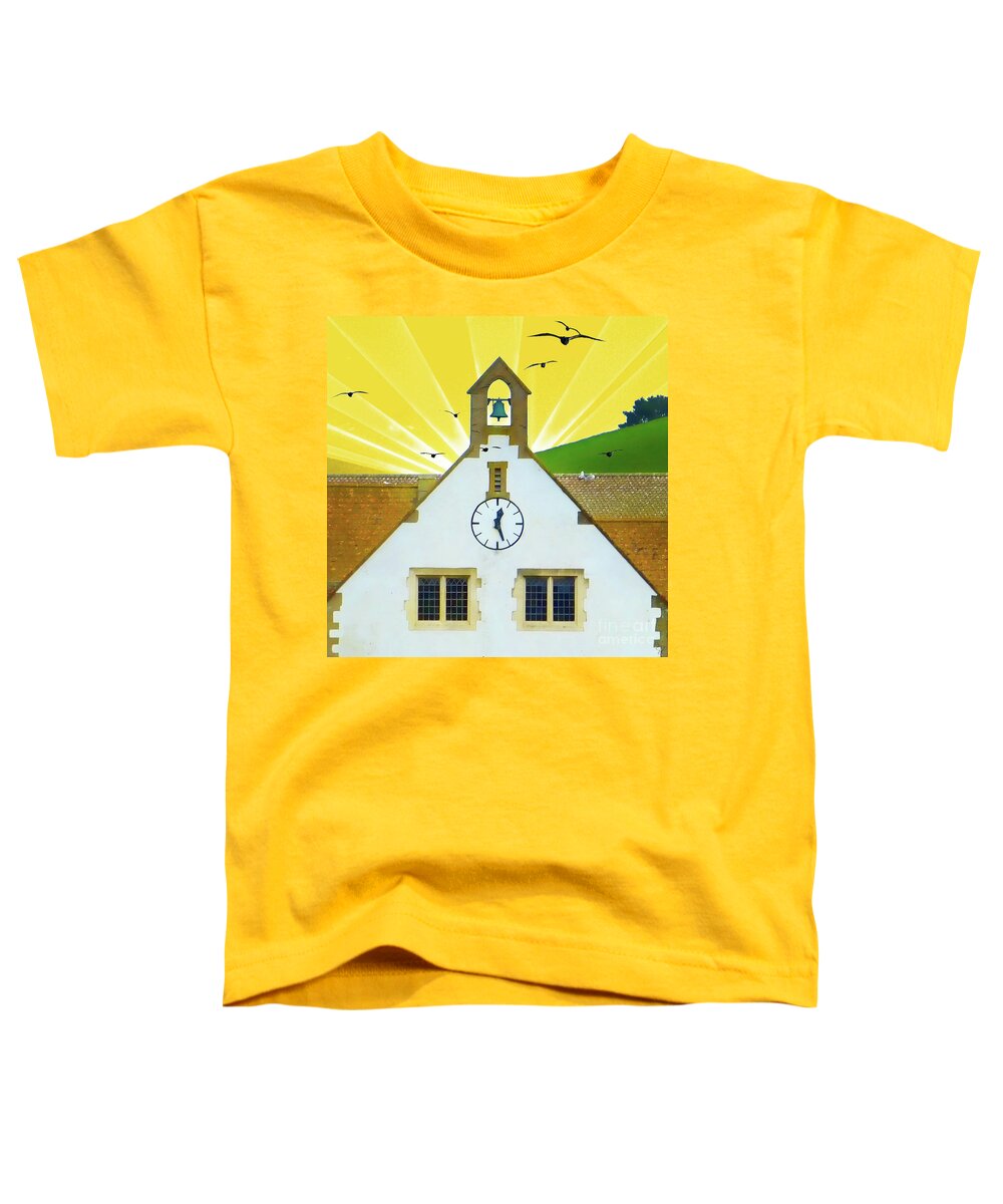 Church Toddler T-Shirt featuring the photograph The Church Bell by LemonArt Photography