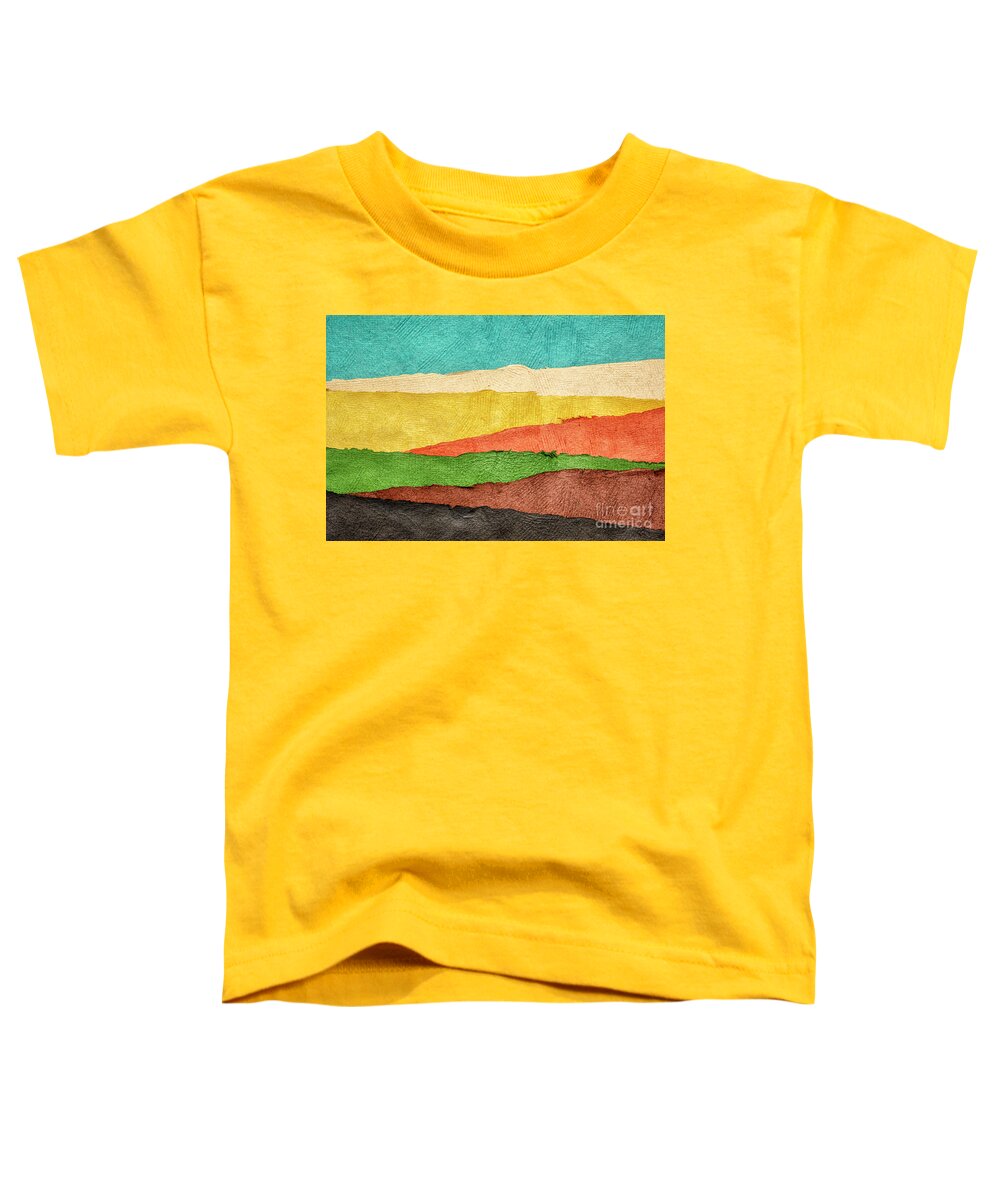 Huun Paper Toddler T-Shirt featuring the photograph Abstract Landscape #4 by Marek Uliasz