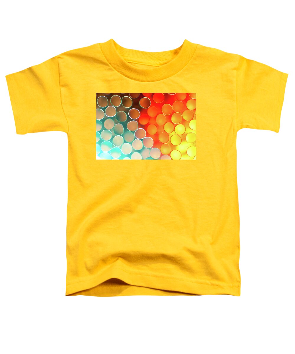 Circles Toddler T-Shirt featuring the photograph Circular Abstract by Rich S