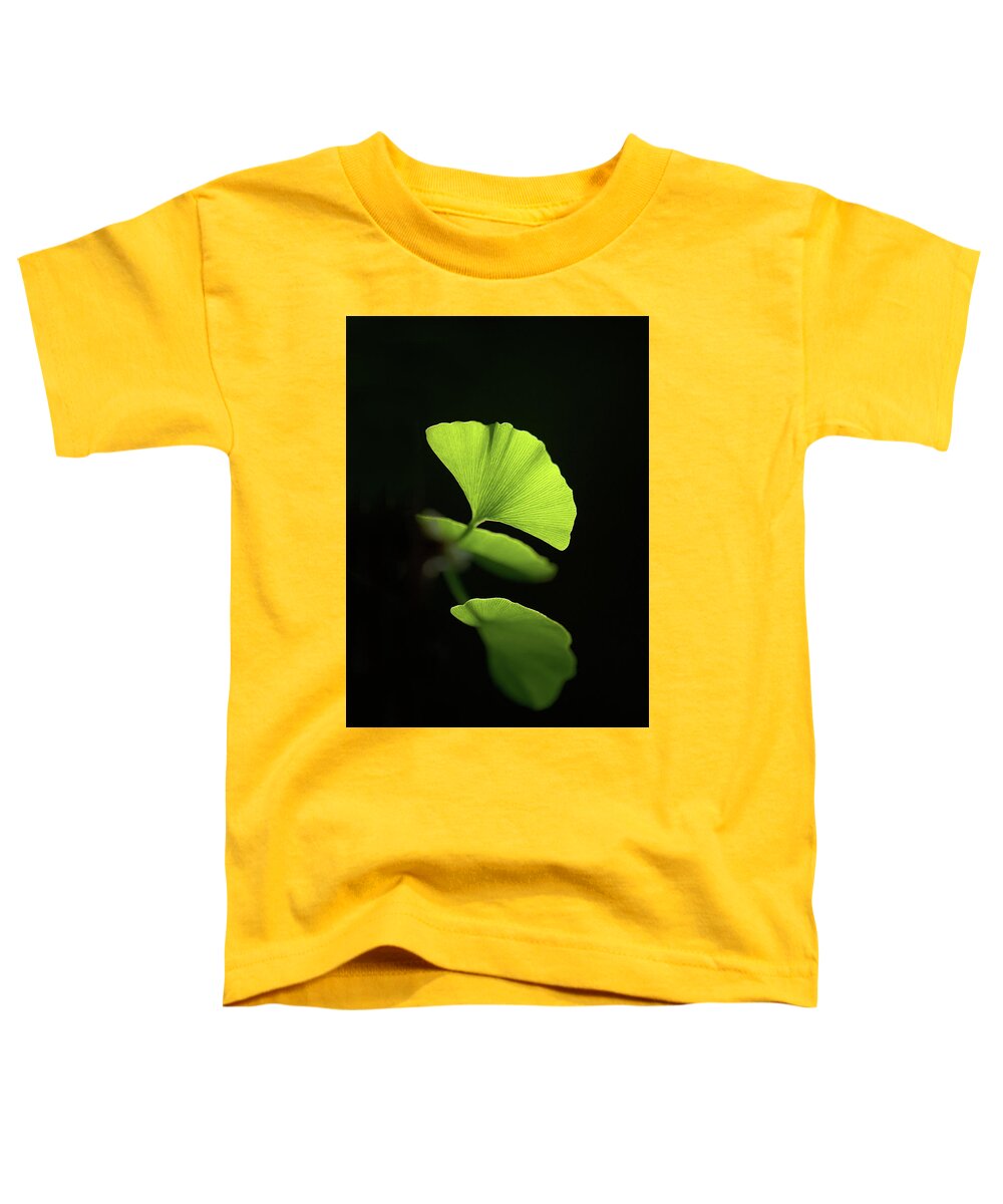 Leaves Toddler T-Shirt featuring the photograph Green Sagacity by Philippe Sainte-Laudy