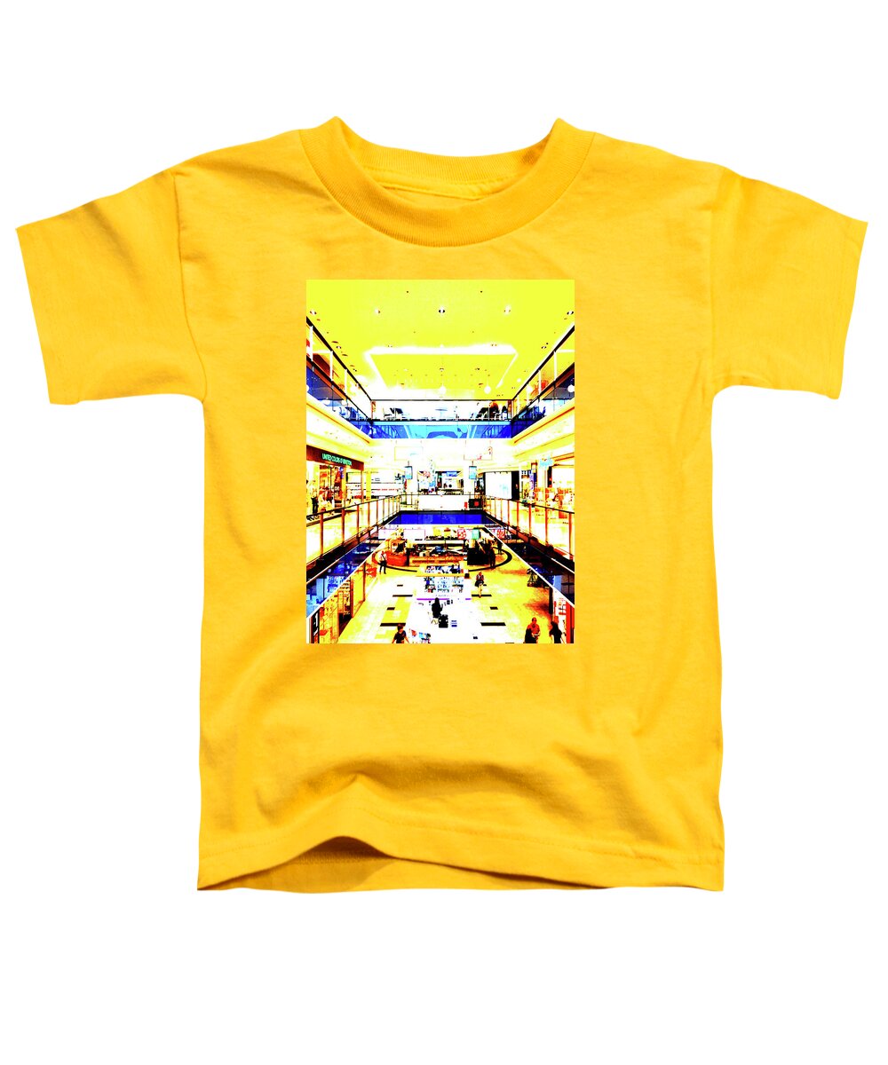 Mall Toddler T-Shirt featuring the photograph Mall In Krakow, Poland 4 by John Siest