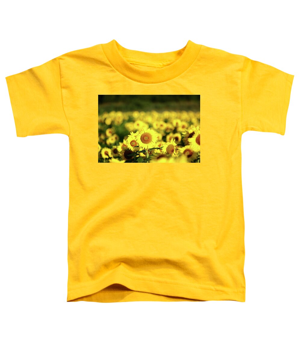 Summer Toddler T-Shirt featuring the photograph Summertime Glow by Lens Art Photography By Larry Trager