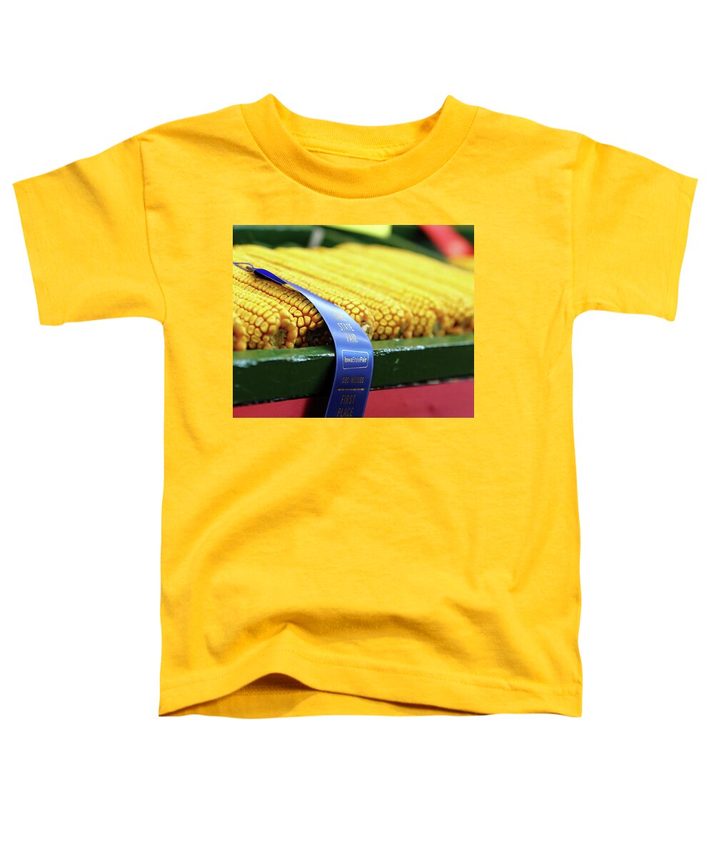 Corn Toddler T-Shirt featuring the photograph That's A Winner by Lens Art Photography By Larry Trager