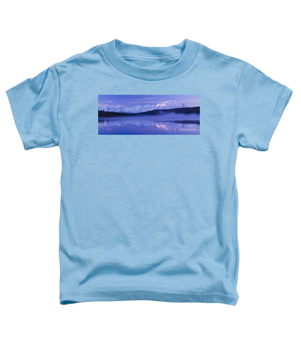 Reflect Toddler T-Shirt featuring the photograph Mt Mckinley, Alaska #1 by John Shaw