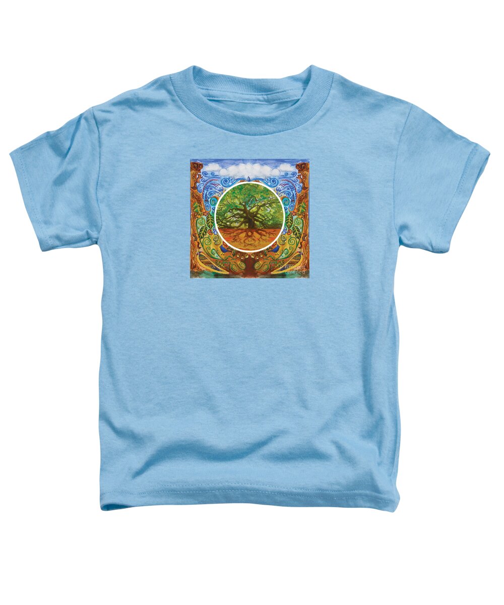Tree Of Life Toddler T-Shirt featuring the painting Timeless #1 by Shelley Myers