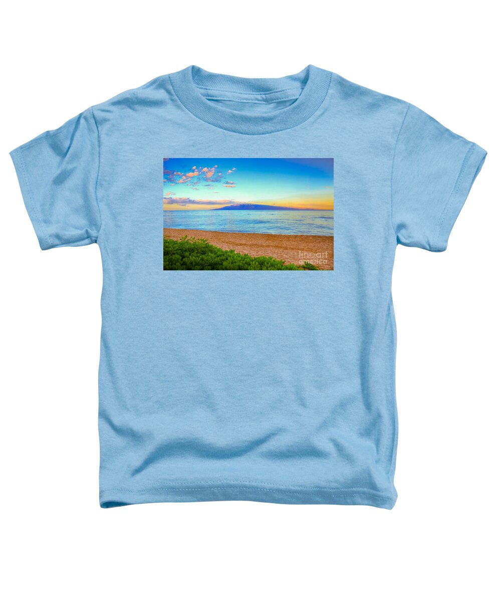 Ka'anapali Toddler T-Shirt featuring the photograph Ka'anapali Sunrise #2 by Kelly Wade