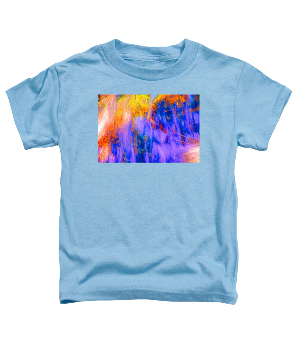 Digital Art Toddler T-Shirt featuring the digital art 54- Firefall by Joseph Keane