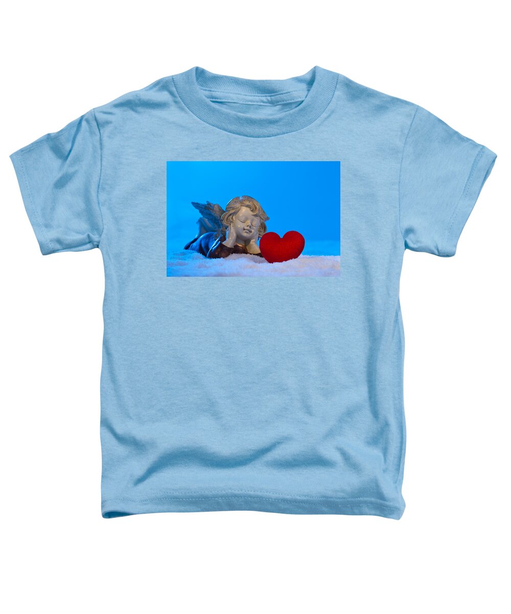 Adorable Toddler T-Shirt featuring the photograph Angel by U Schade