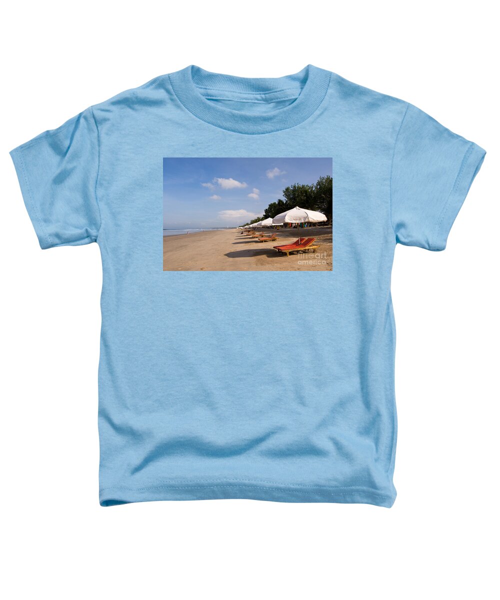 Kuta Beach Toddler T-Shirt featuring the photograph Bali Kuta Beach 03 by Rick Piper Photography