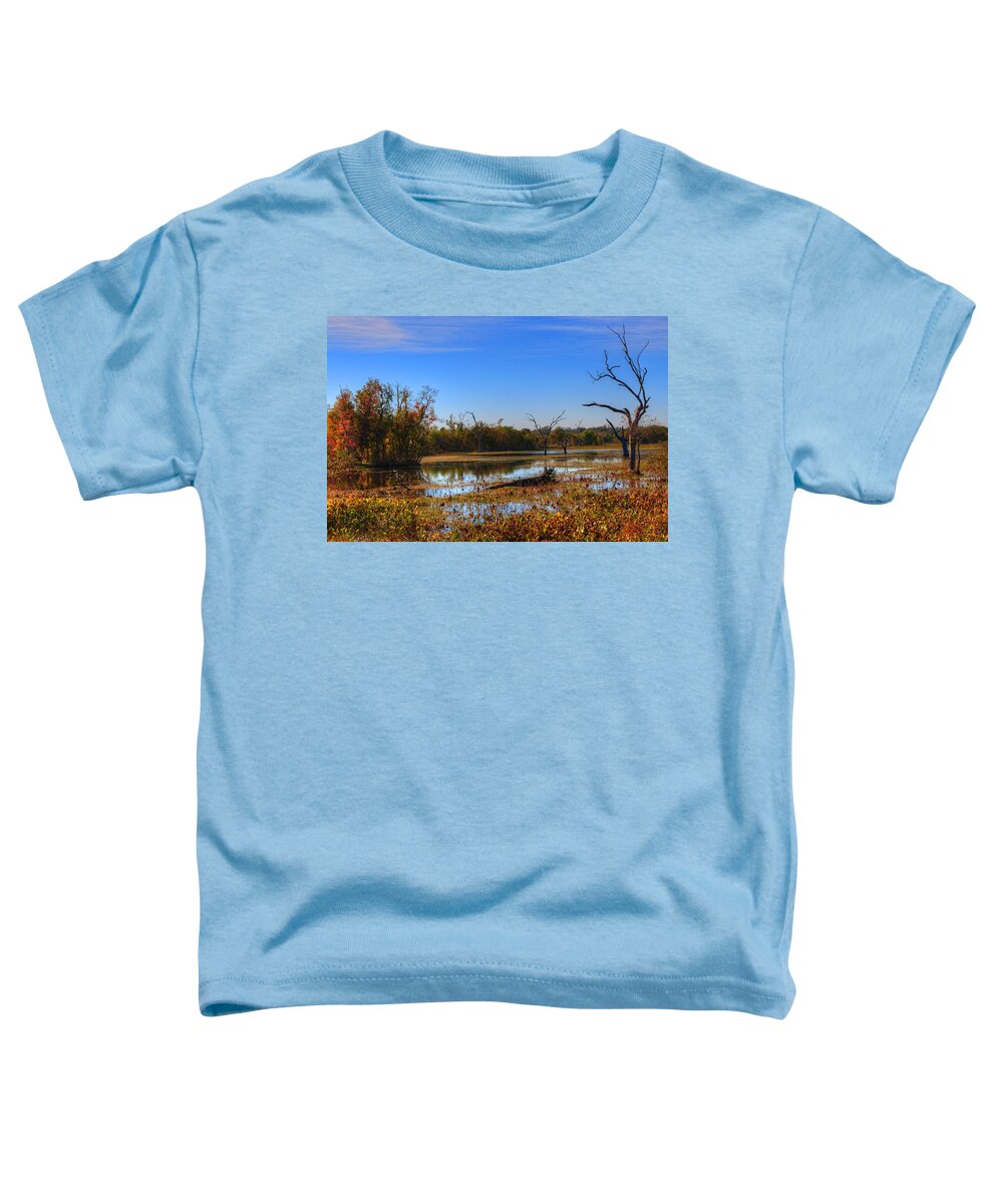 Swamp Toddler T-Shirt featuring the photograph Brazos Bend Swamp by David Morefield