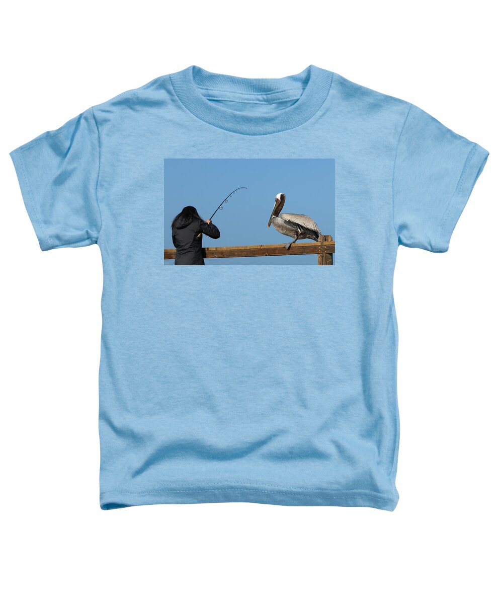 Wild Toddler T-Shirt featuring the photograph Free Dinner by Christy Pooschke