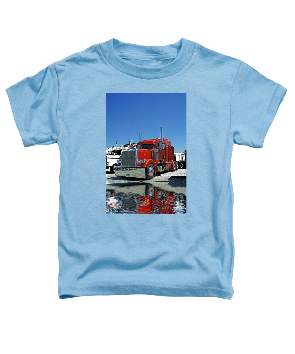 Trucks Toddler T-Shirt featuring the photograph Hdrcatr3080-13 by Randy Harris