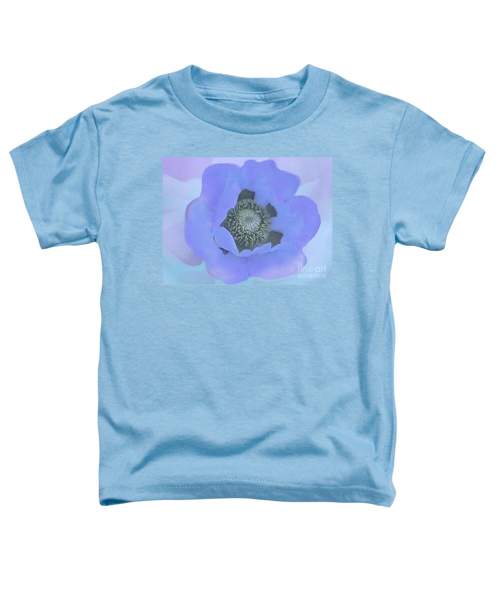 Poppy Toddler T-Shirt featuring the digital art Heavenly Poppy by Christine Fournier