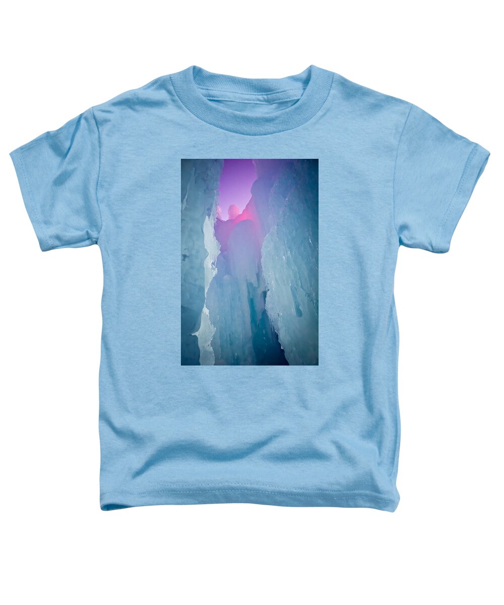 Ice Toddler T-Shirt featuring the photograph Ice Tower by Christie Kowalski