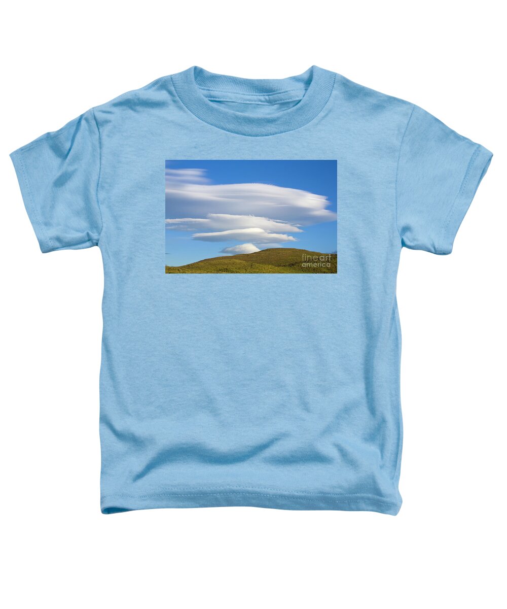 00346037 Toddler T-Shirt featuring the photograph Lenticular Clouds Over Torres Del Paine by Yva Momatiuk John Eastcott