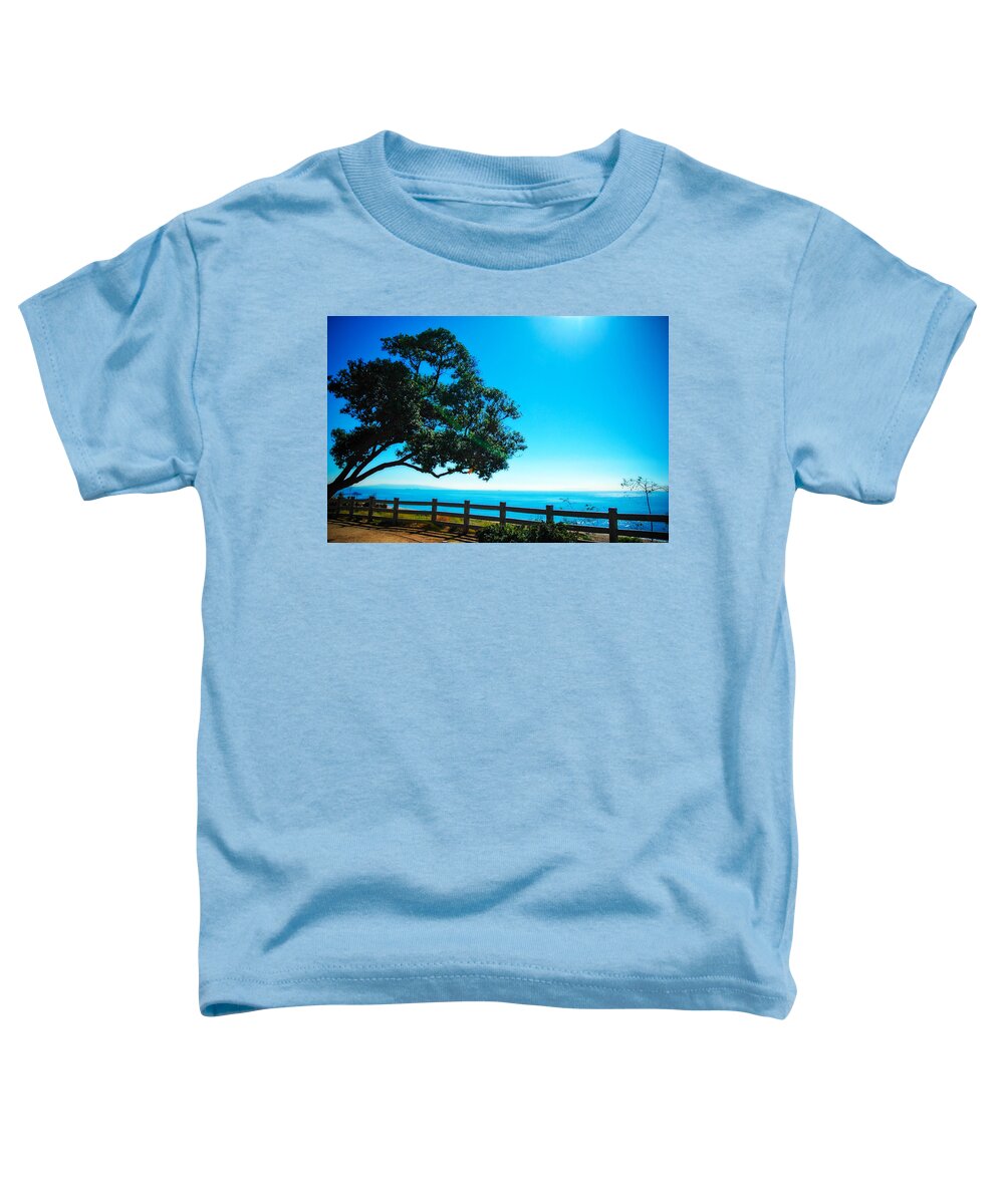 Tree Toddler T-Shirt featuring the photograph Longing for the Sea by Eric Benjamin
