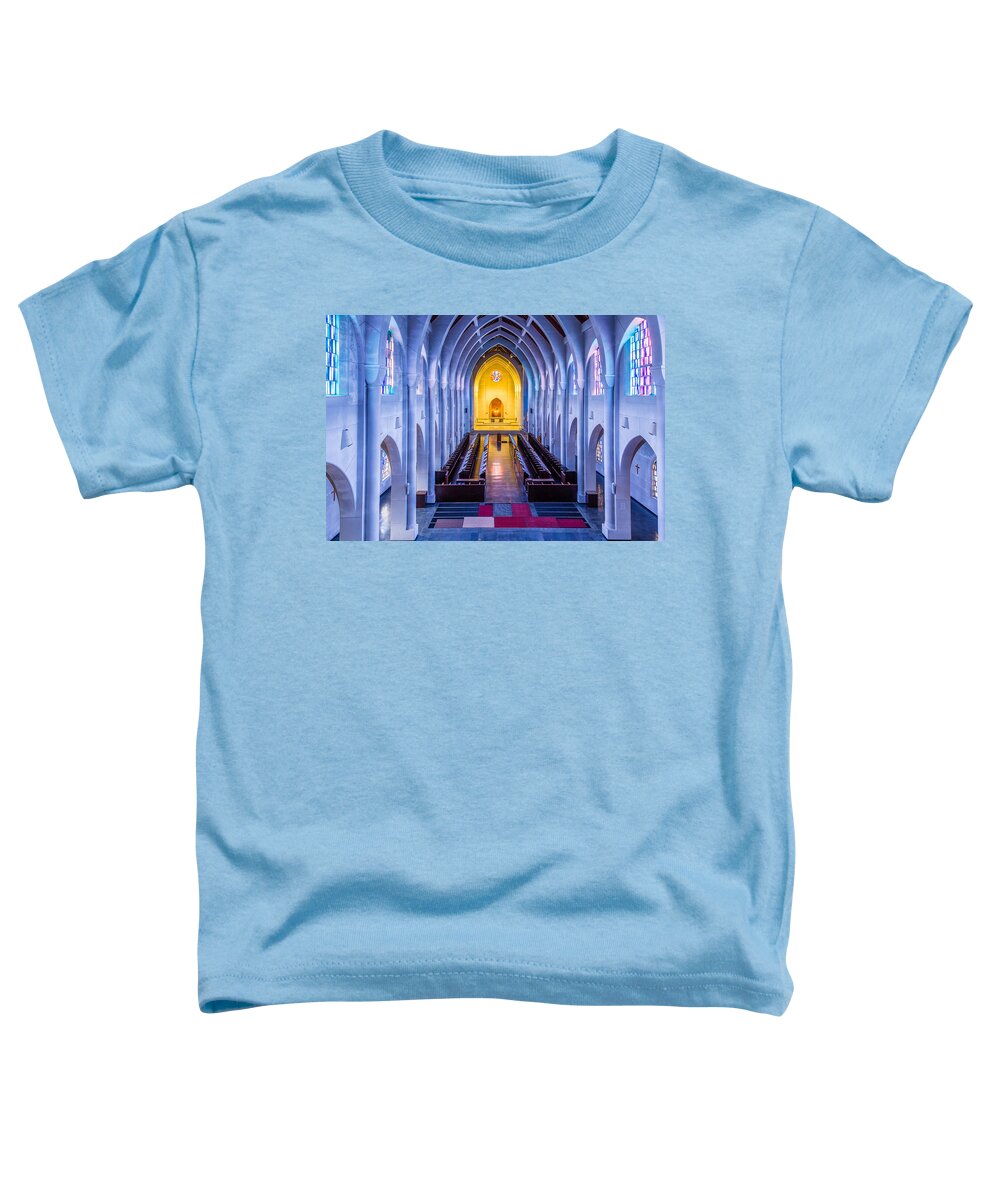 Norman Toddler T-Shirt featuring the photograph Monastery of the Holy Spirit by Darryl Brooks