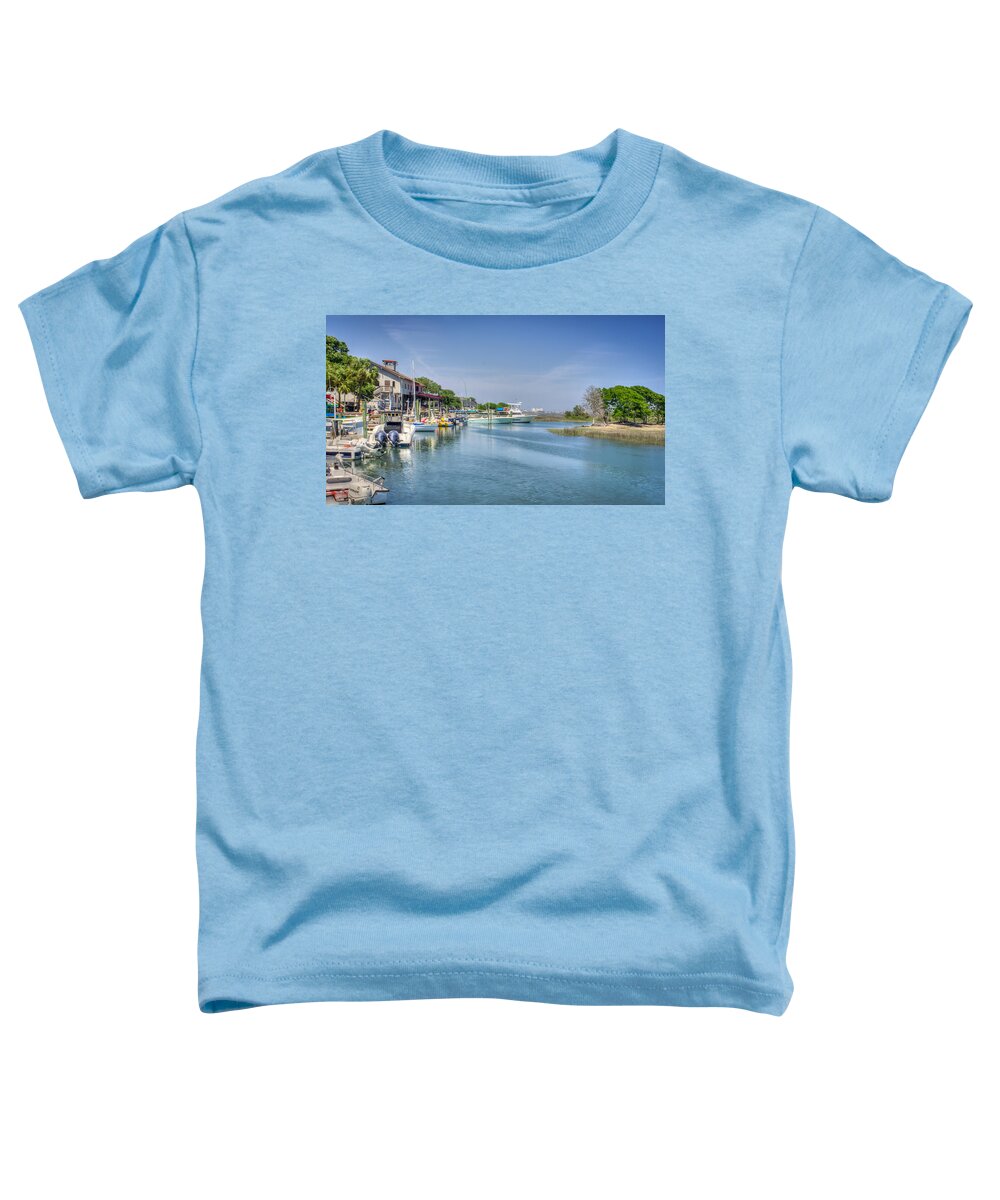 America Toddler T-Shirt featuring the photograph Murrells Inlet by Rob Sellers