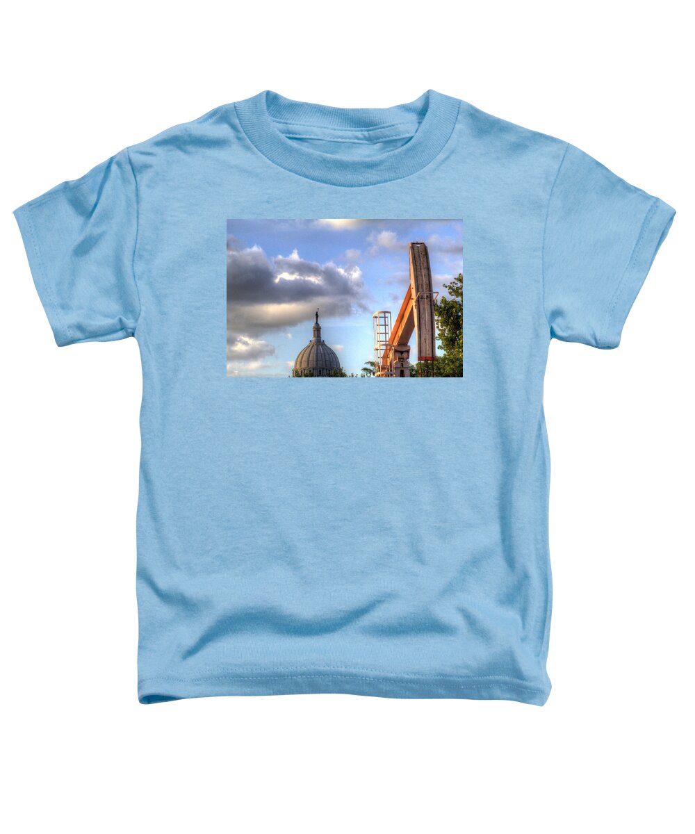 Oklahoma Toddler T-Shirt featuring the photograph Oklahoma Crude by Al Griffin