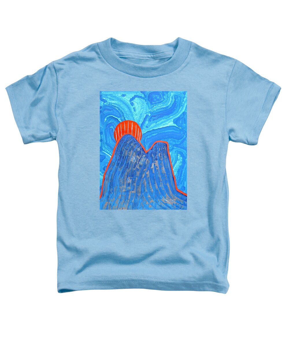 Abstract Realism Toddler T-Shirt featuring the painting Os Dois Irmaos original painting SOLD by Sol Luckman