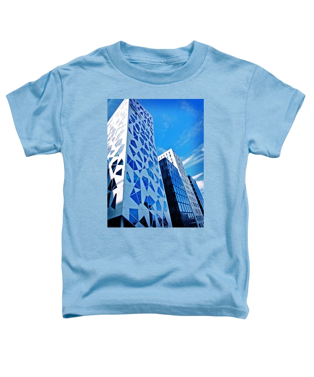 Oslo Architecture No. 2 Toddler T-Shirt featuring the photograph Oslo Architecture No. 2 by Mary Machare