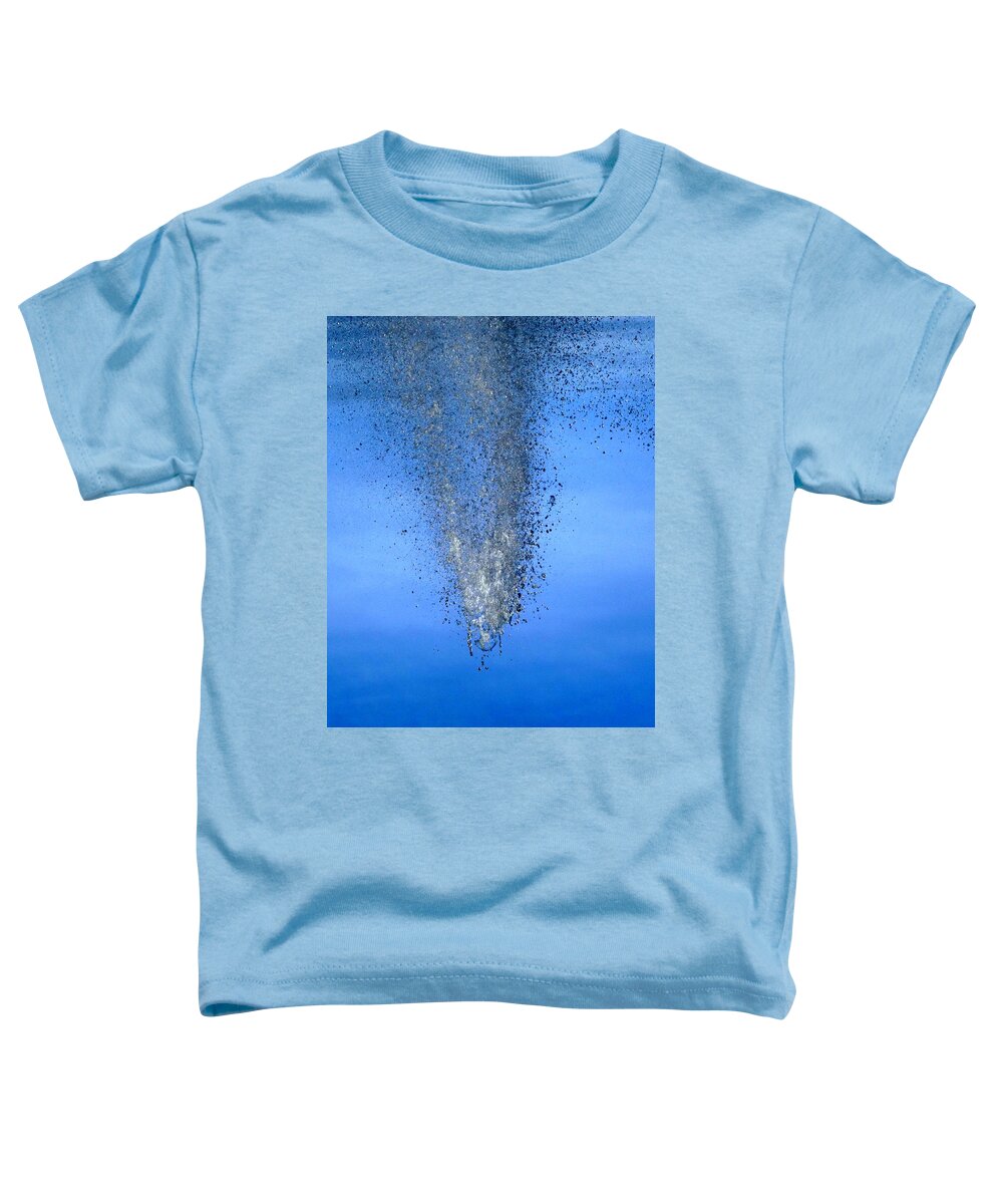 Water Toddler T-Shirt featuring the photograph Plunge by Viviana Nadowski