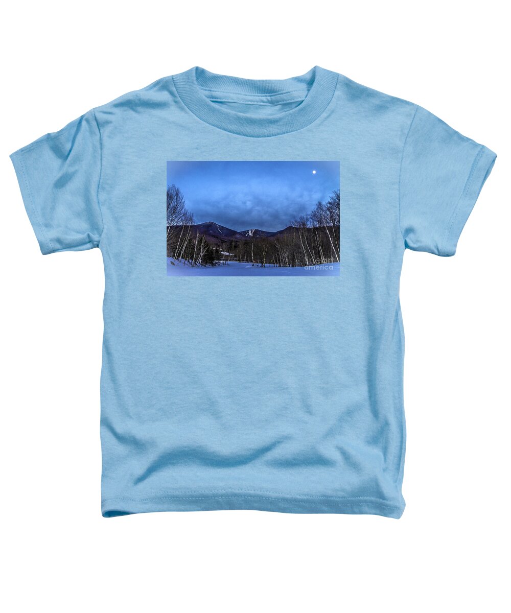 Franconia Notch Toddler T-Shirt featuring the photograph Presidential Range Franconia Notch NH Surreal by Glenn Gordon