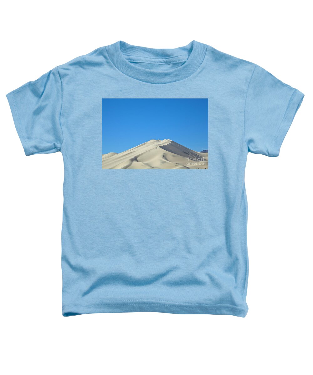 00559254 Toddler T-Shirt featuring the photograph Sand Dunes In Death Valley Natl Park by Yva Momatiuk and John Eastcott