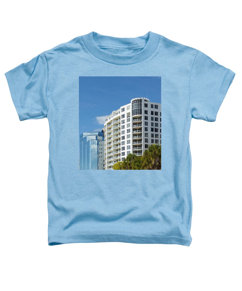 Sarasota Toddler T-Shirt featuring the photograph Sarasota Architecture 1 by Richard Goldman