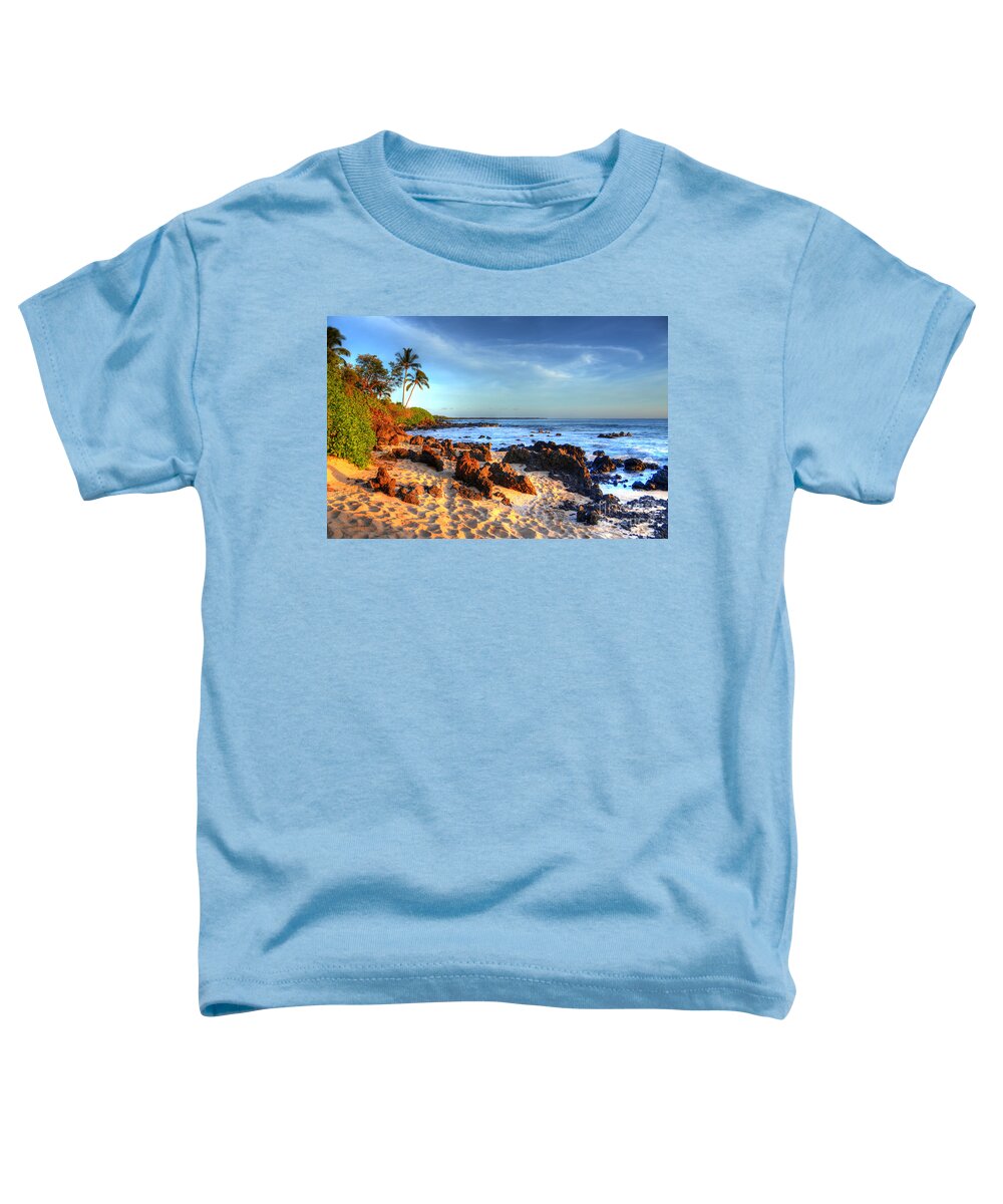 Paako Beach Toddler T-Shirt featuring the photograph Secret Cove by Kelly Wade
