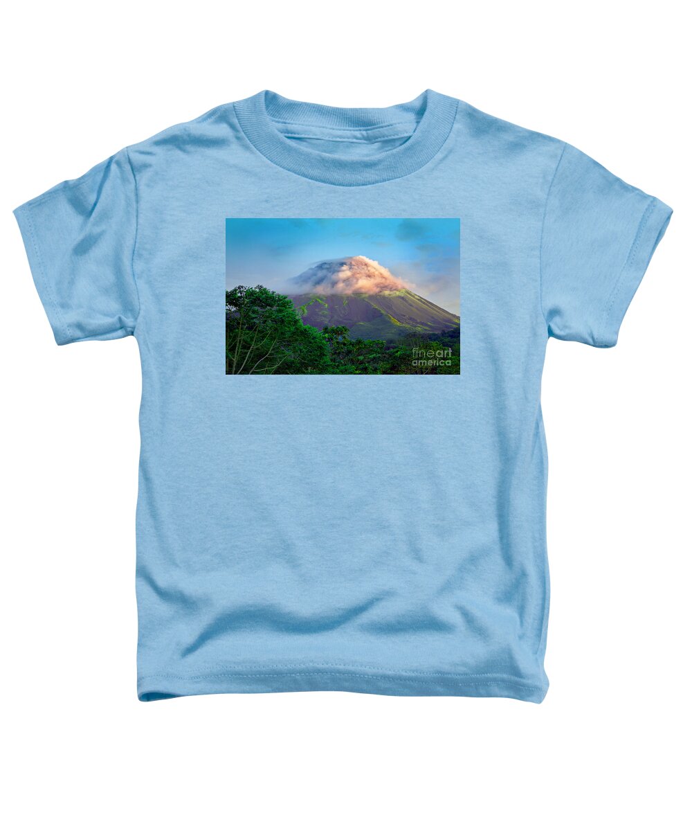 Arenal Toddler T-Shirt featuring the photograph Sleeping Giant by Gary Keesler