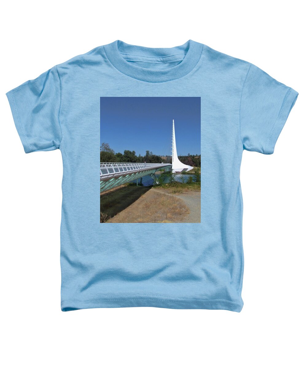 Bridge Framed Prints Toddler T-Shirt featuring the photograph Sun Dial Bridge 2 by Ron Roberts