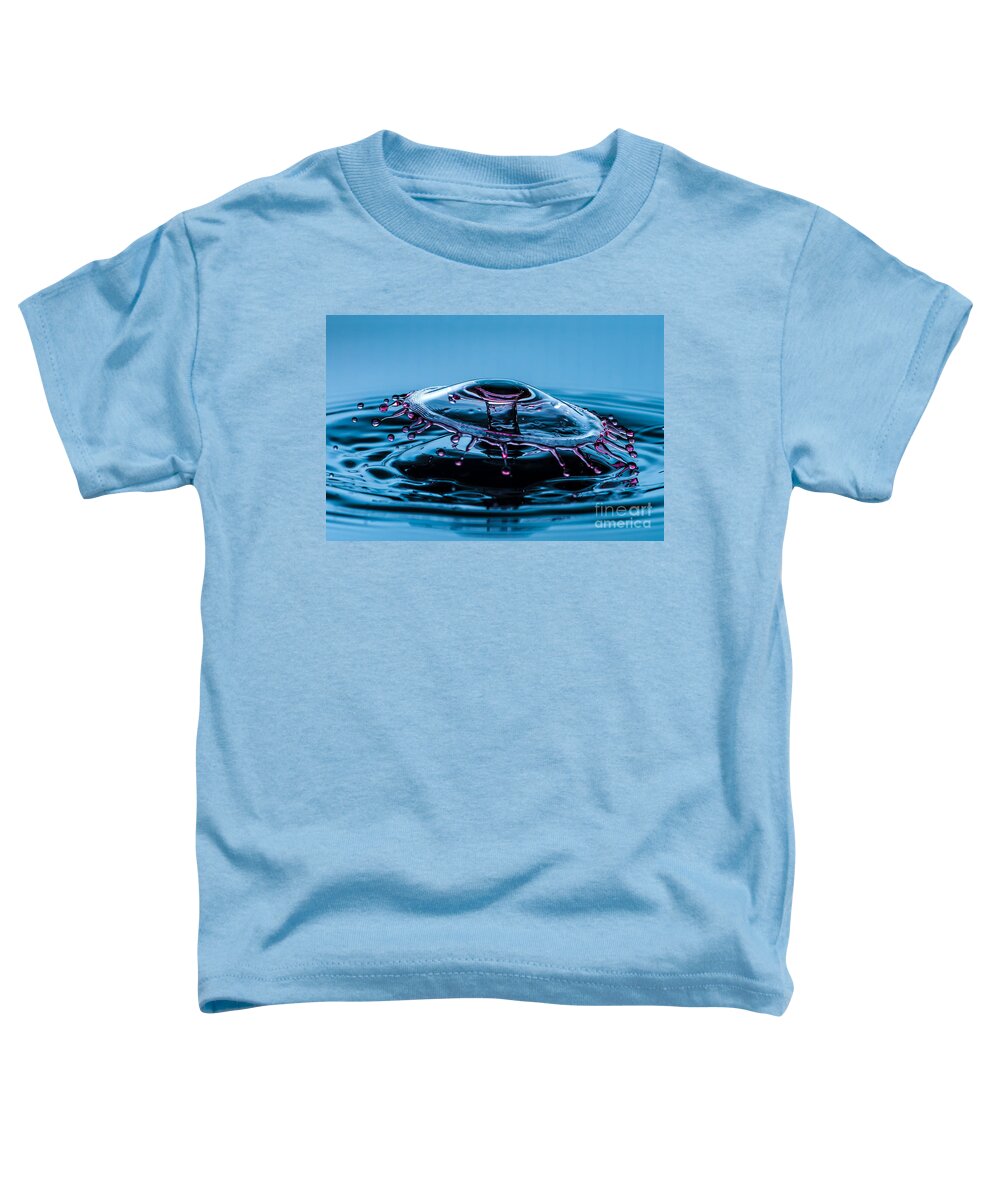 Water Toddler T-Shirt featuring the photograph Swinger water splash by Anthony Sacco
