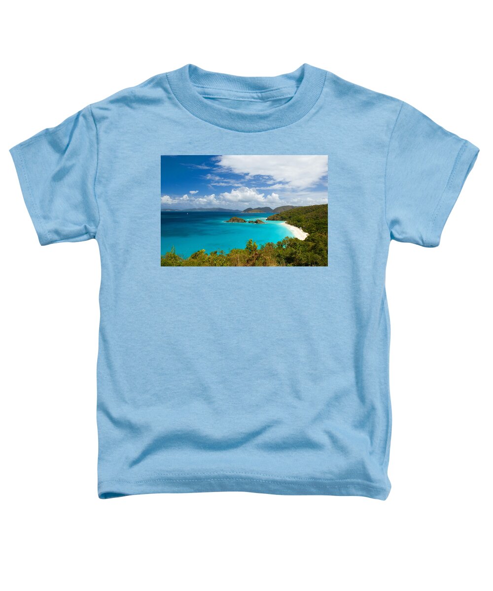 Trunk Bay Toddler T-Shirt featuring the photograph Trunk Bay by Lisa Chorny