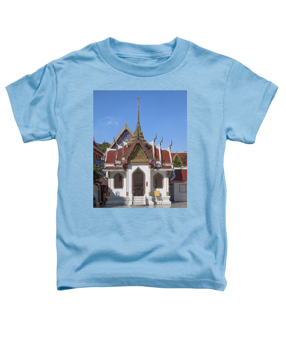 Temple Toddler T-Shirt featuring the photograph Wat Maha Pruettharam Four Gable Walls Temple DTHB024 by Gerry Gantt